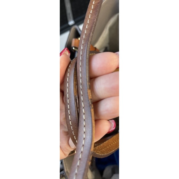 Dooney & Bourke Large CIty‎ Flynn Shoulder Bag ~ Dove Gray - Picture 11 of 16